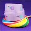 Order  Sweet Treat Ribbon - 22mm Lilac/Candy Lolly